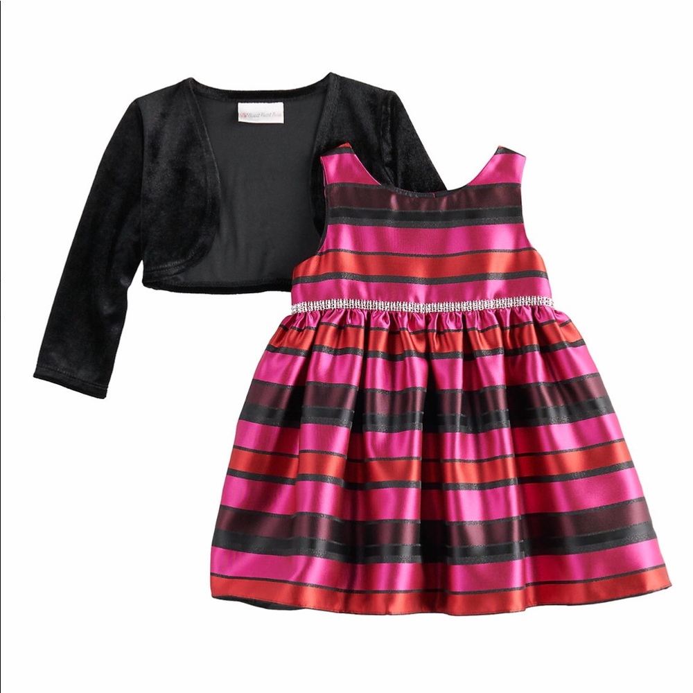 Little girl dressy dress! Size 3T. Brand new with tags.